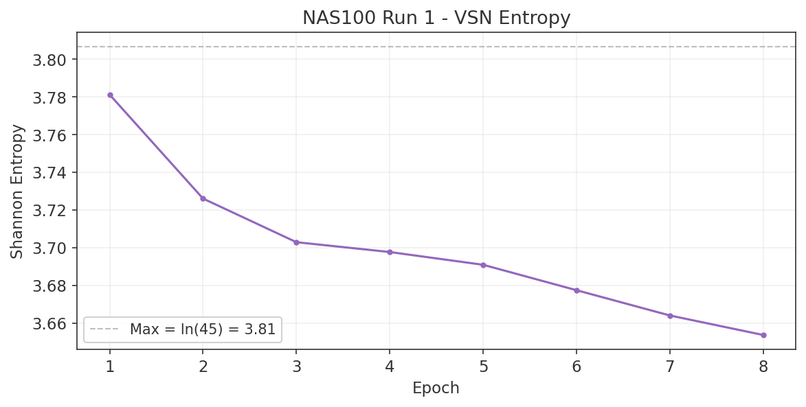NAS100 Run 1 VSN entropy