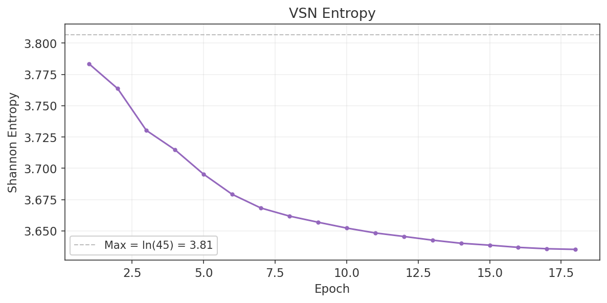 US30 Run 1 VSN entropy